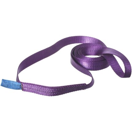 Rundsling flad violet 1,0T 2,0m