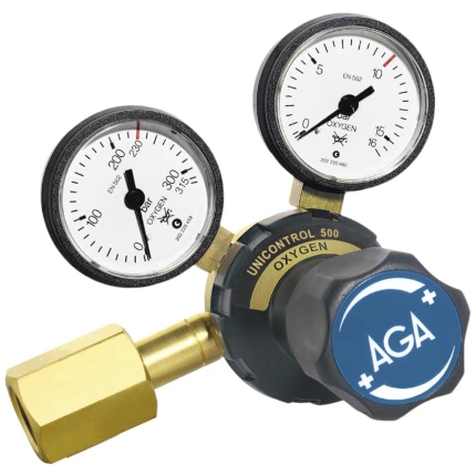 Regulator Unicontrol 500 oxygen 0-10bar