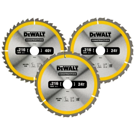 Rundsavklinge Construction 216×30mm 40td Rundsavklinge Construction 216×30mm 40td