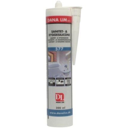 Sanitet- & Byggesilicone 577 300 ml