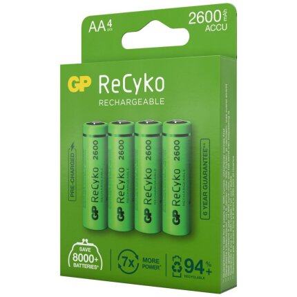 ReCyko genopl. Ni-MH batteri ReCyko genopl. Ni-MH batteri