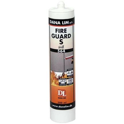 Fire Guard S 564 siliconefugemasse hvid Fire Guard S 564 siliconefugemasse hvid