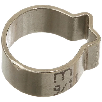 Øreklemme m/1øre galv.16-18mm Øreklemme m/1øre og inderring A2 16.0-18.3mm