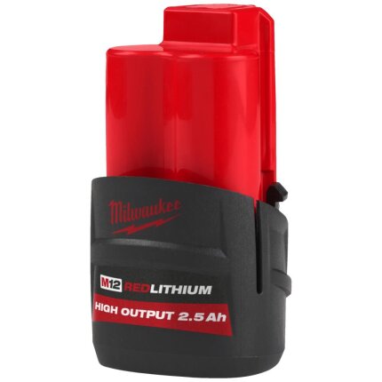 Batteri 12V/2,5Ah High Output Li-ion M12 HB2.5