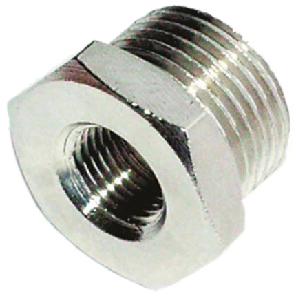 Brystnippel 1/8″udv.× 1/8″udv.