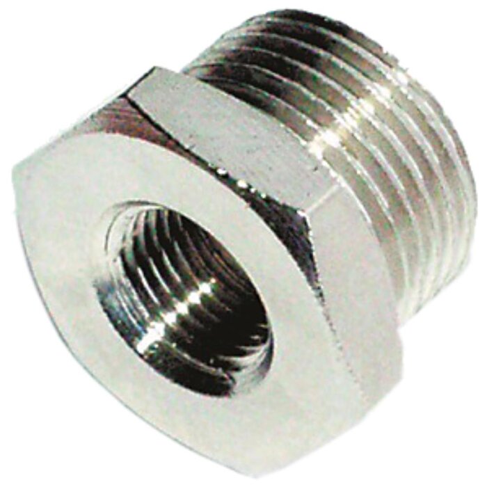 Nippelmuffe 1/2″udv.× 3/8″indv.gev.