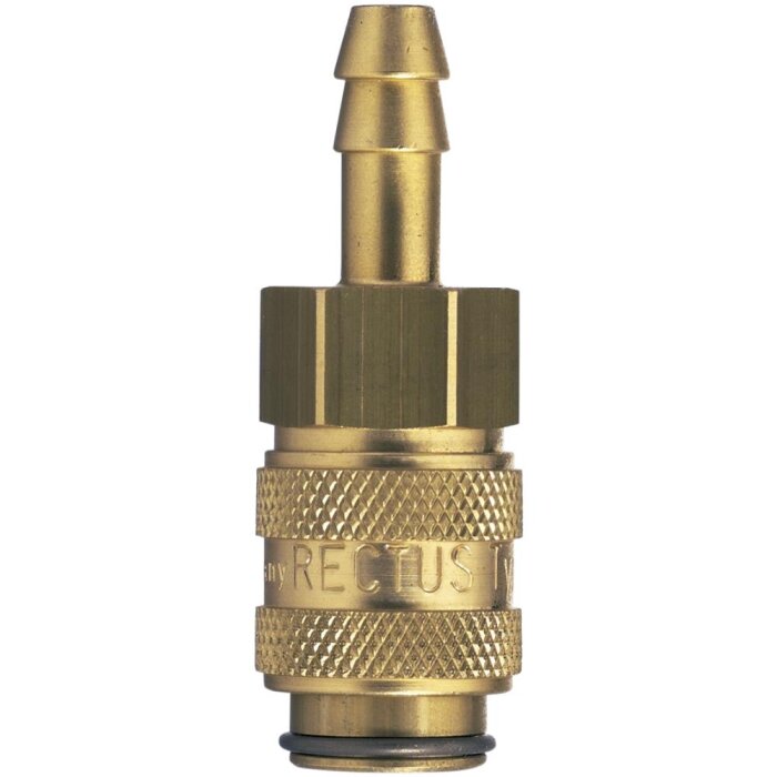 Rectus kobling 10mm sl.studs fn