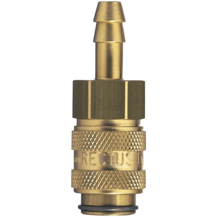 Rectus kobling 10mm sl.studs fn