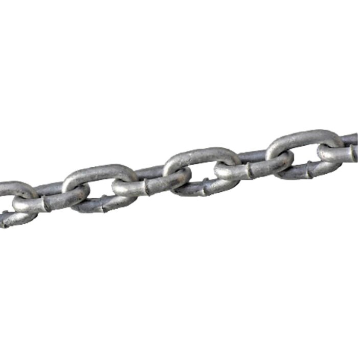 Kortleddet kæde DIN766 varmgalv. 10mm