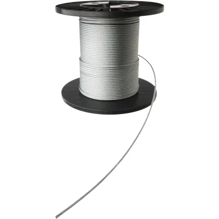 Stålwire galvaniseret 6×24+7FC 12mm, rulle 220m