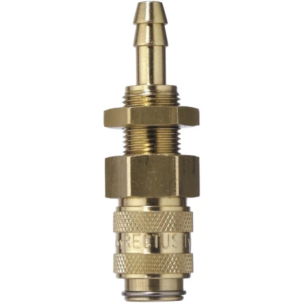 Rectus kobling 21KATS10MPX 10mm slangestuds