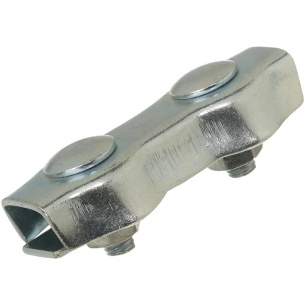 Pladewirelås duplex galvaniseret 6mm