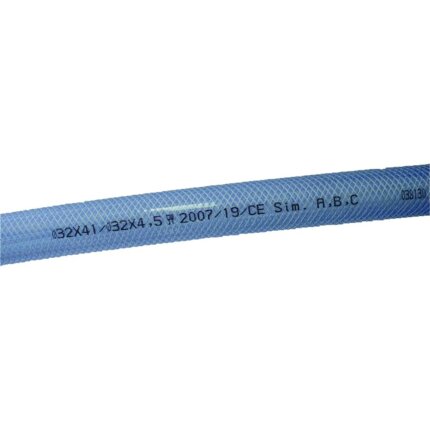PUR armeret trykluftslange rød 8/12mm, rl/50mtr PUR armeret trykluftslange rød 8/12mm, rl/50mtr