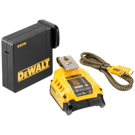 USB oplader/strømforsyning XR 18V DCB094K-QW