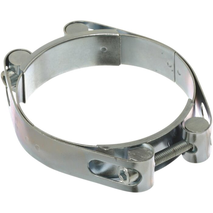Power Clamp galv. 20mm 2×M6 bolt, 180-190mm