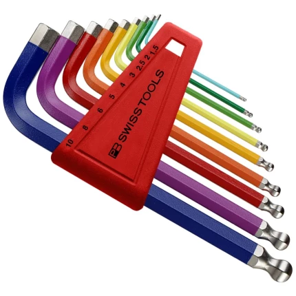 Stiftnøglesæt PB 410H TX6-TX25, 8stk Stiftnøglesæt PB 410H TX6-TX25, 8stk