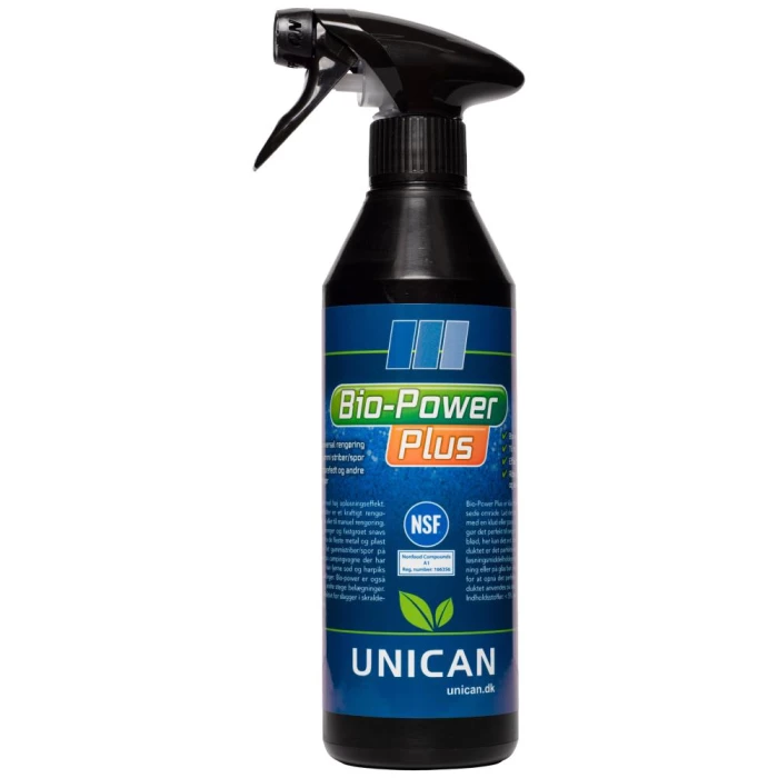 Unican Bio-Power Plus rensevæske, pumpespray 500ml