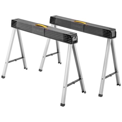 Stanley savbuk foldbar m/alu-ben maks. 340kg, 2stk