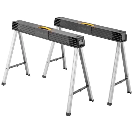 Stanley savbuk foldbar m/alu-ben maks. 340kg, 2stk