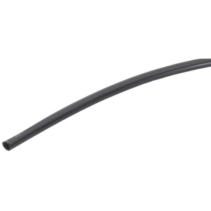 Trykluftslange 12bar, fleksibel PU, sort 8×6 mm