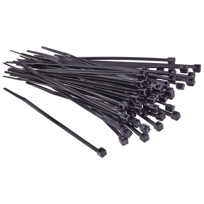 Kabelbinder sort nylon