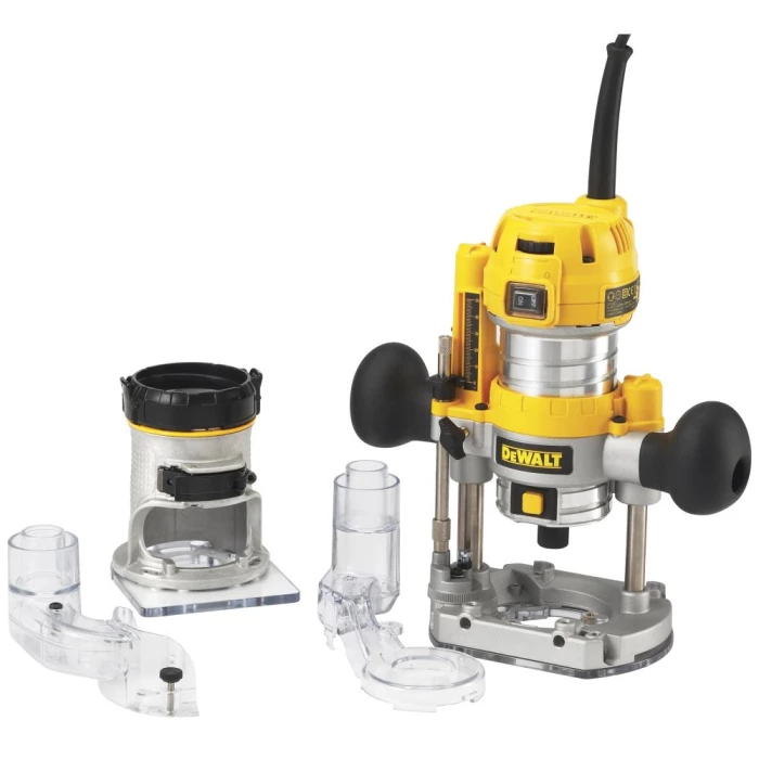 Overfræser 8mm 900W m/tilbehør D26204K-QS