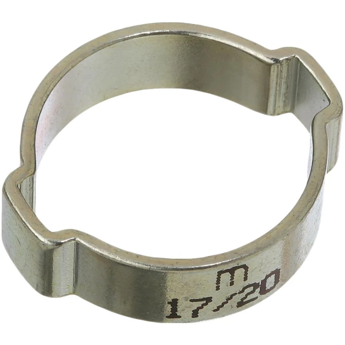 Øreklemme m/2ører galv. 28-31mm