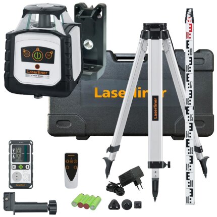 Laserliner Cubus G210 Set rotationslaser m/tilb.