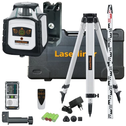 Laserliner Cubus 210 Set rotationslaser m/tilbehør Laserliner Cubus 210 Set rotationslaser m/tilbehør