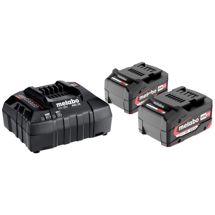 Batterisæt 2×18V/4,0Ah Li-Power + lader ACS 55