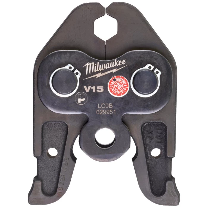 Presstang f/M18 press-maskiner, V-profil, 15 mm