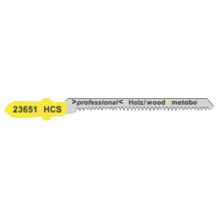 Stiksavklinge til træ 57mm HCS 1,4mm pk/5