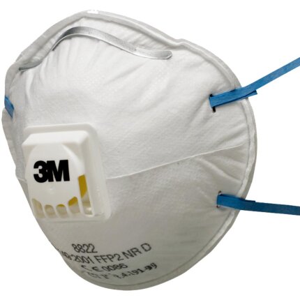 3M Støvmaske 8822 FFP2 m/ventil, 10stk