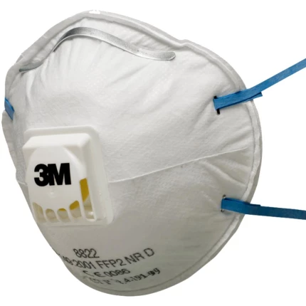 3M Støvmaske 8822 FFP2 m/ventil, 10stk