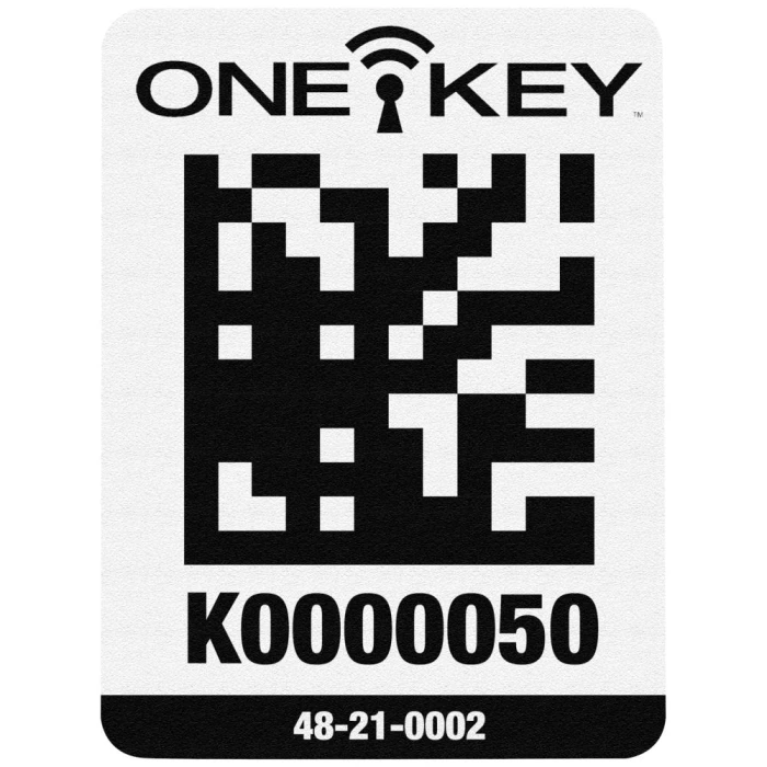One-Key ID-mærker store t/plast AIDTLP-100, 100stk