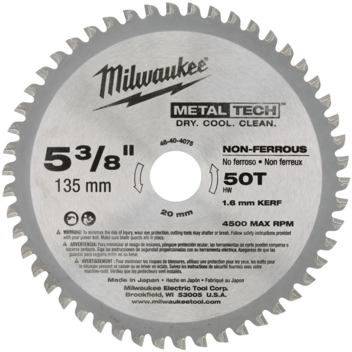 Rundsavklinge t/metal 135/20mm 50td