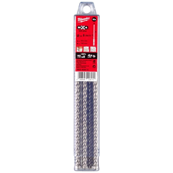 Hammerbor SDS+ MX4 8,0×215mm pk/10
