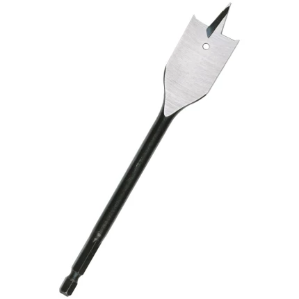 Fladbor 1/4″ 6kt skaft 26×152mm Fladbor 1/4″ 6kt skaft 26×152mm