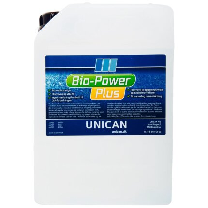 Unican Bio-Power Plus rensevæske, 5 ltr