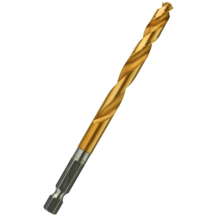 Spiralbor HSS-G TiN 1/4″ 6kt skaft 7,5mm