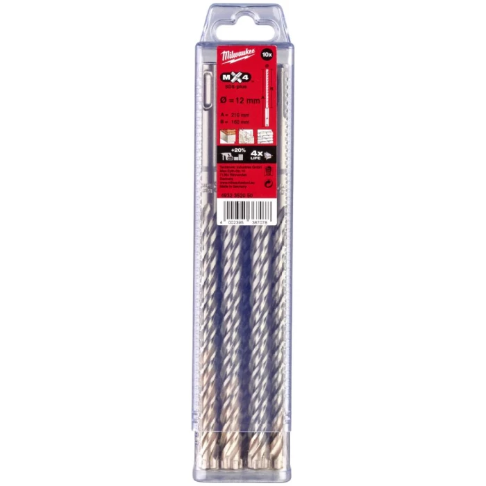 Hammerbor SDS+ MX4 12,0×210mm pk/10