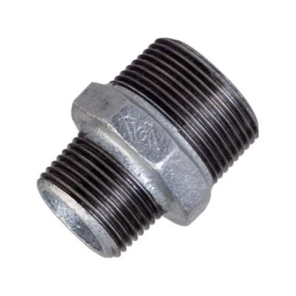 Brystnippel Galv 1" x 1/2"