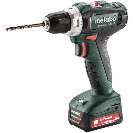 Bore-/skruemaskine PowerMaxx BS12 m/2×12V/2,0Ah