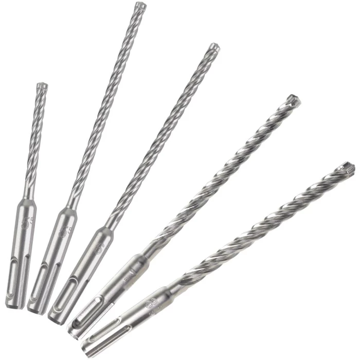 Hammerborsæt SDS+ MX4 5/6×105mm+6/8/10×165mm 5 stk