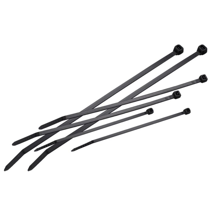 3M Kabelbinder FS 200 AW-C sort 200×2.5mm 100stk