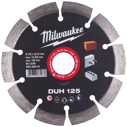 Diamantskæreskive DUH 125×2,3mm
