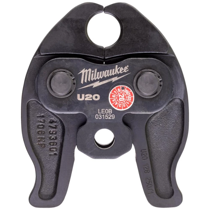 Presstang f/M12 press-maskiner, U-profil, 20 mm