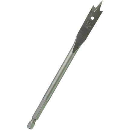 Fladbor 1/4″ 6kt skaft 12×152mm