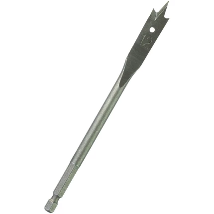 Fladbor 1/4″ 6kt skaft 12×152mm
