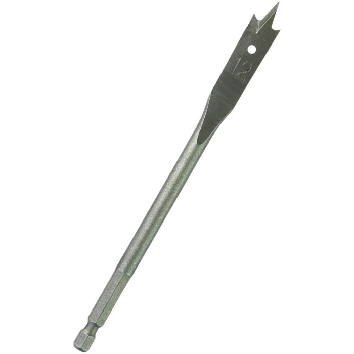 Fladbor 1/4″ 6kt skaft 12×152mm